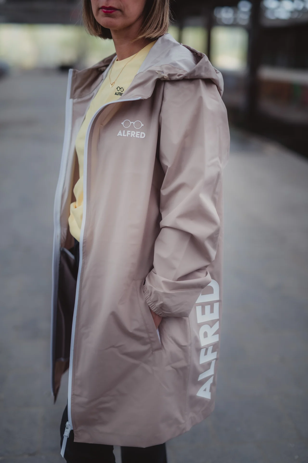 Adult Jacket « Alfred »: Beige - S